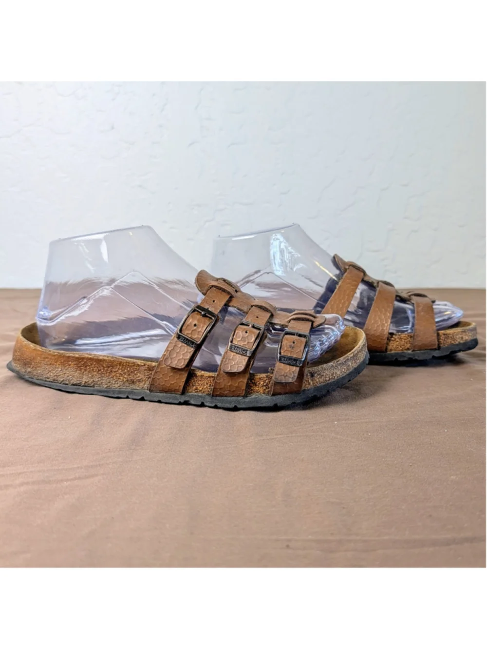 Birkenstock Birki's Xenia Convertible Strappy Sandals EU 37 US 6 6.5 Leather